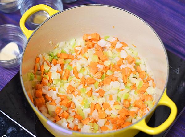 Cauliflower Rice Stuffing - Step 1